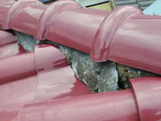 漆喰の劣化・剥がれ